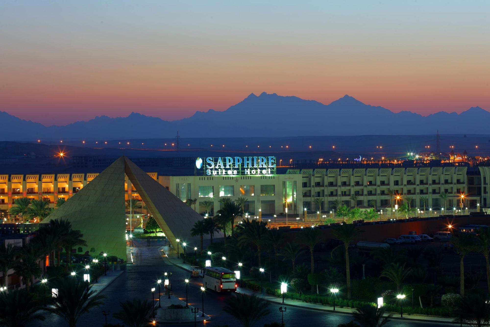 Golden 5 Sapphire Suites Hotel Hurghada Extérieur photo