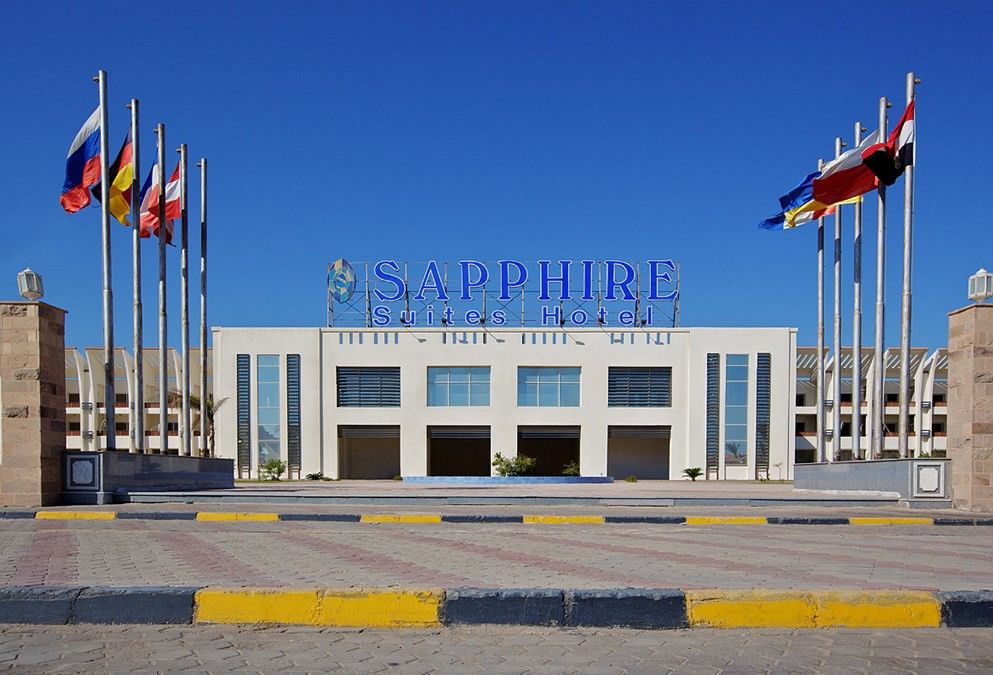 Golden 5 Sapphire Suites Hotel Hurghada Extérieur photo