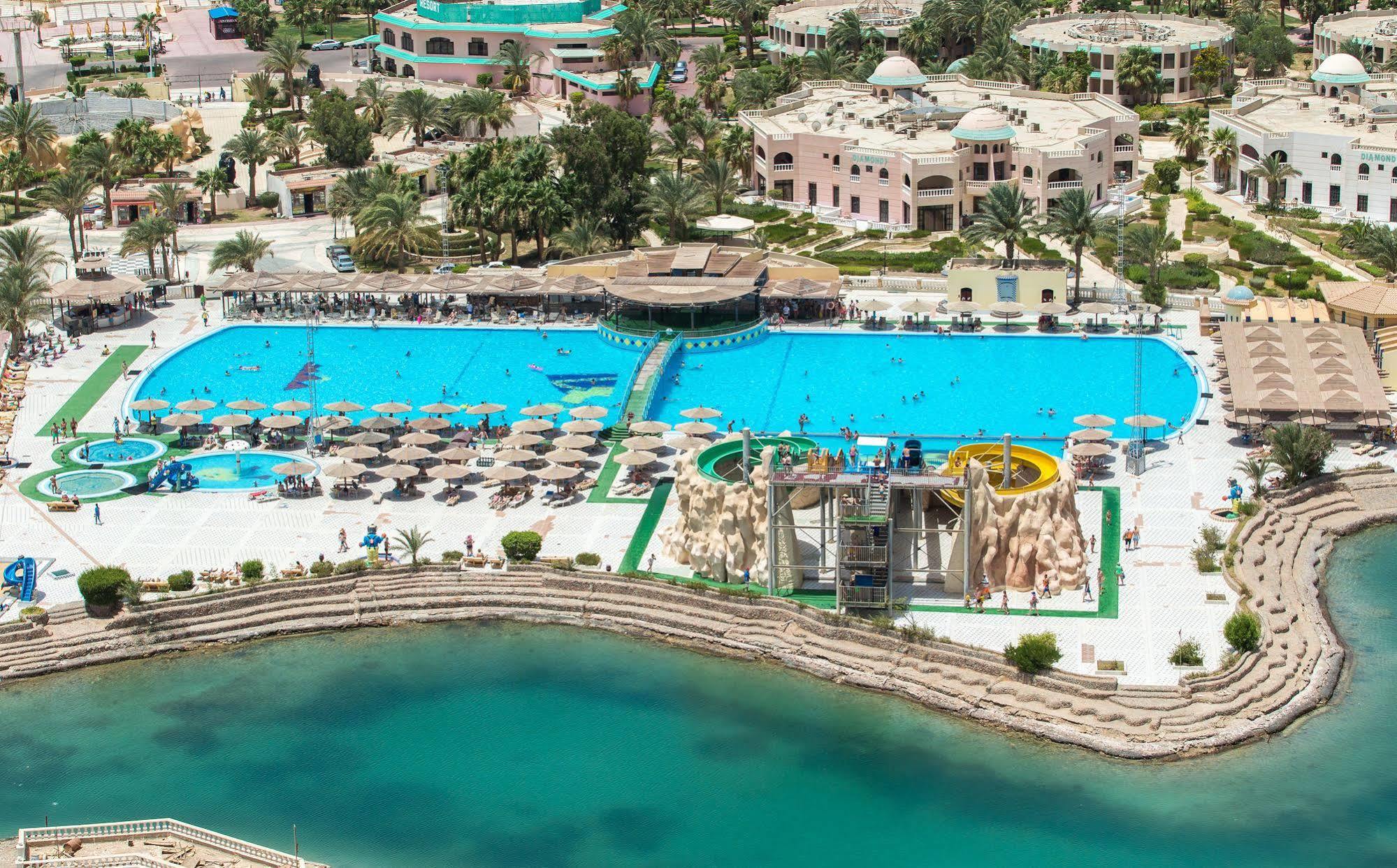 Golden 5 Sapphire Suites Hotel Hurghada Extérieur photo