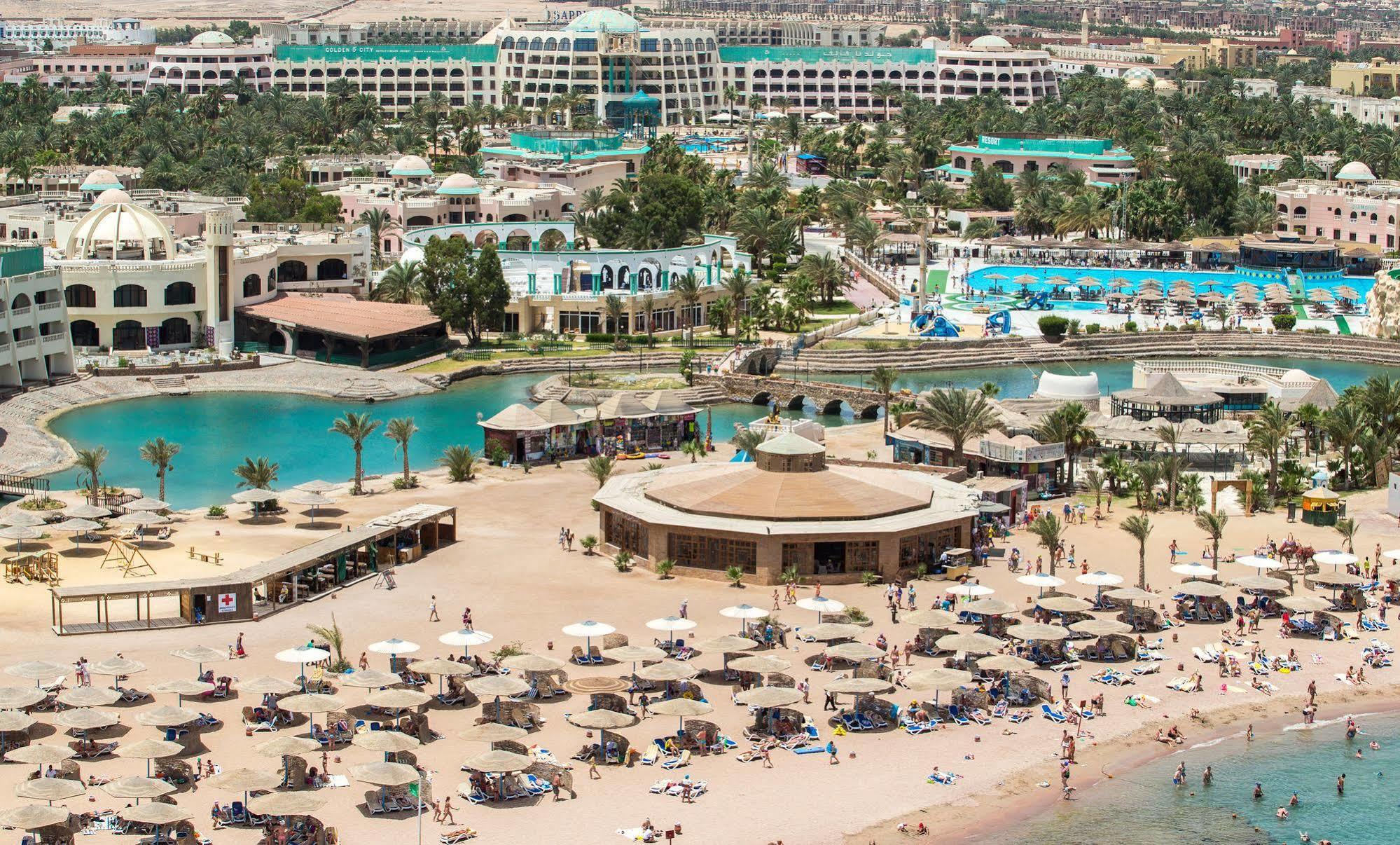 Golden 5 Sapphire Suites Hotel Hurghada Extérieur photo
