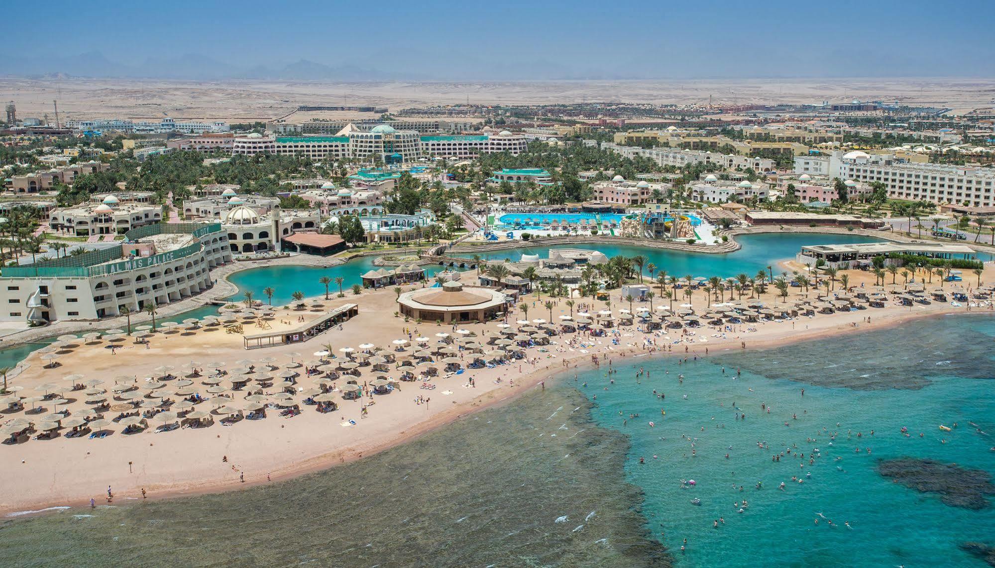 Golden 5 Sapphire Suites Hotel Hurghada Extérieur photo